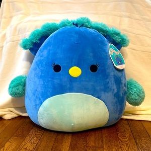 Priscilla the Peacock Squishmallow 16”